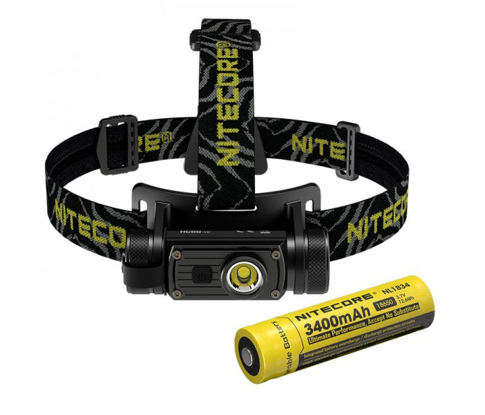 Nitecore HC60W V2 OSRAM P9 NW LED 1200 Lumens Rechargeable Headlamp ...