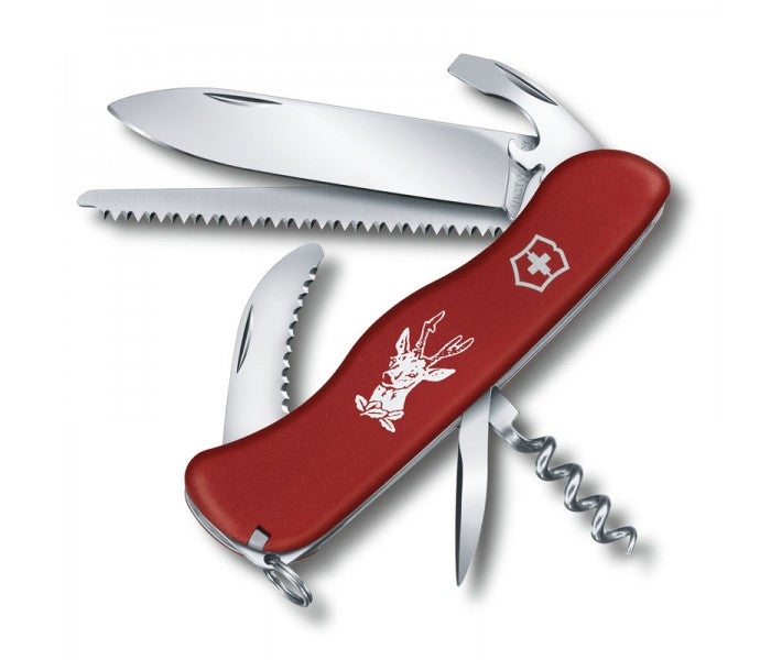 Victorinox Hunter Red Multitool Pocket Knife 0.8573