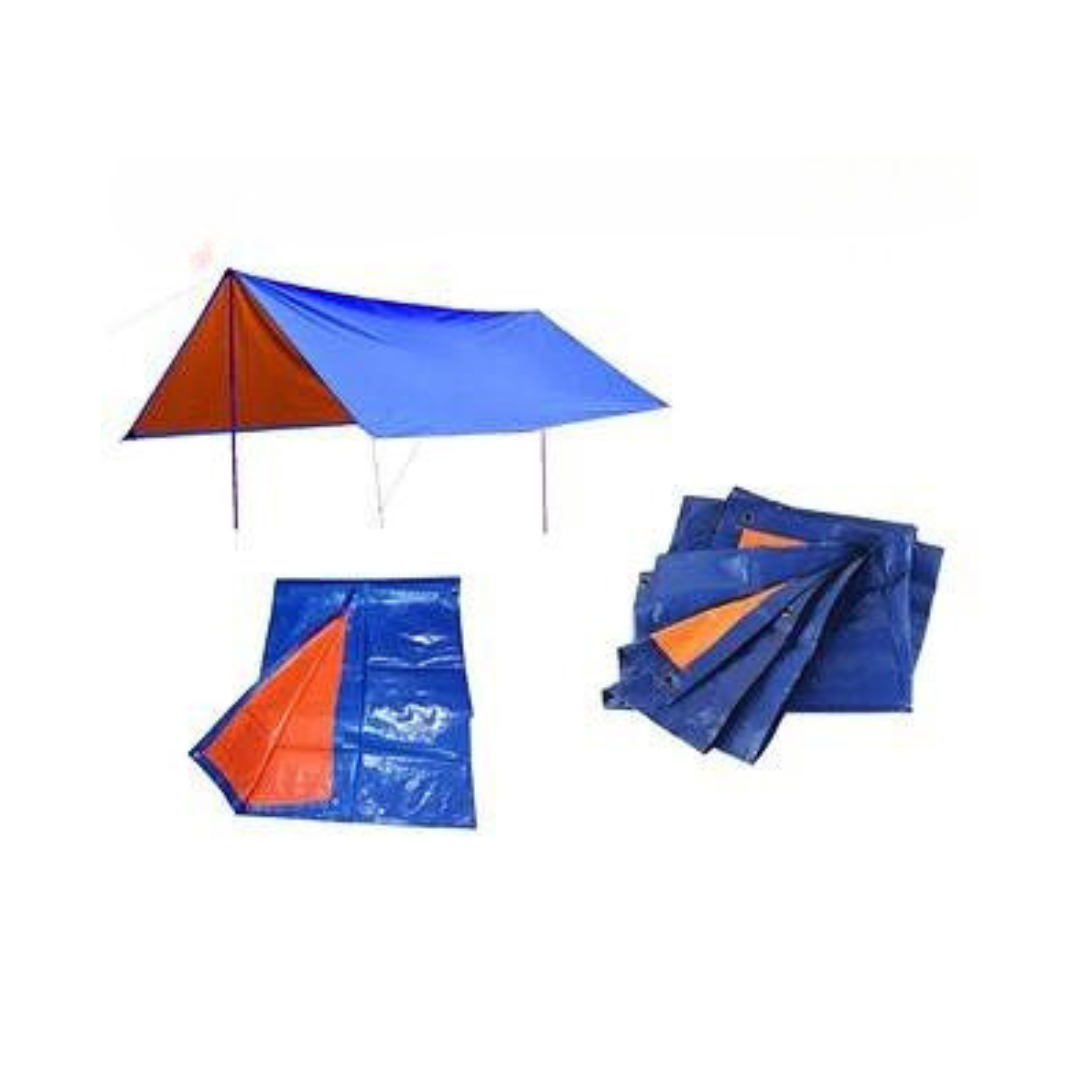 Deer Creek Tarpaulin Orange/Blue 8' x 10' ft