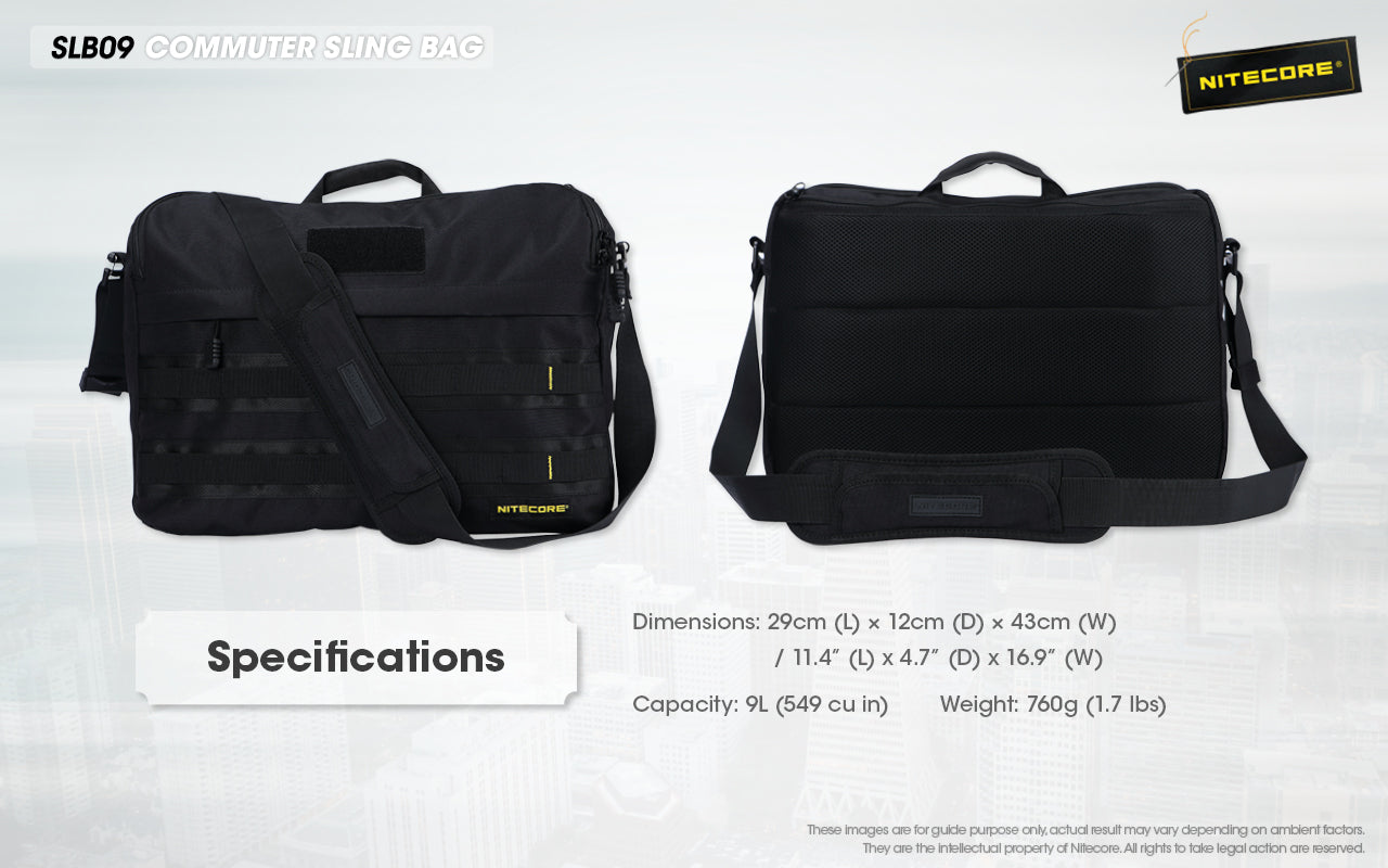 Nitecore SLB09 Commuter Sling Bag