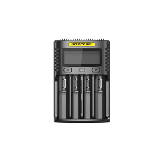 Nitecore UM4 Intelligent USB Four-Slot Li-ion NiMH Battery Charger