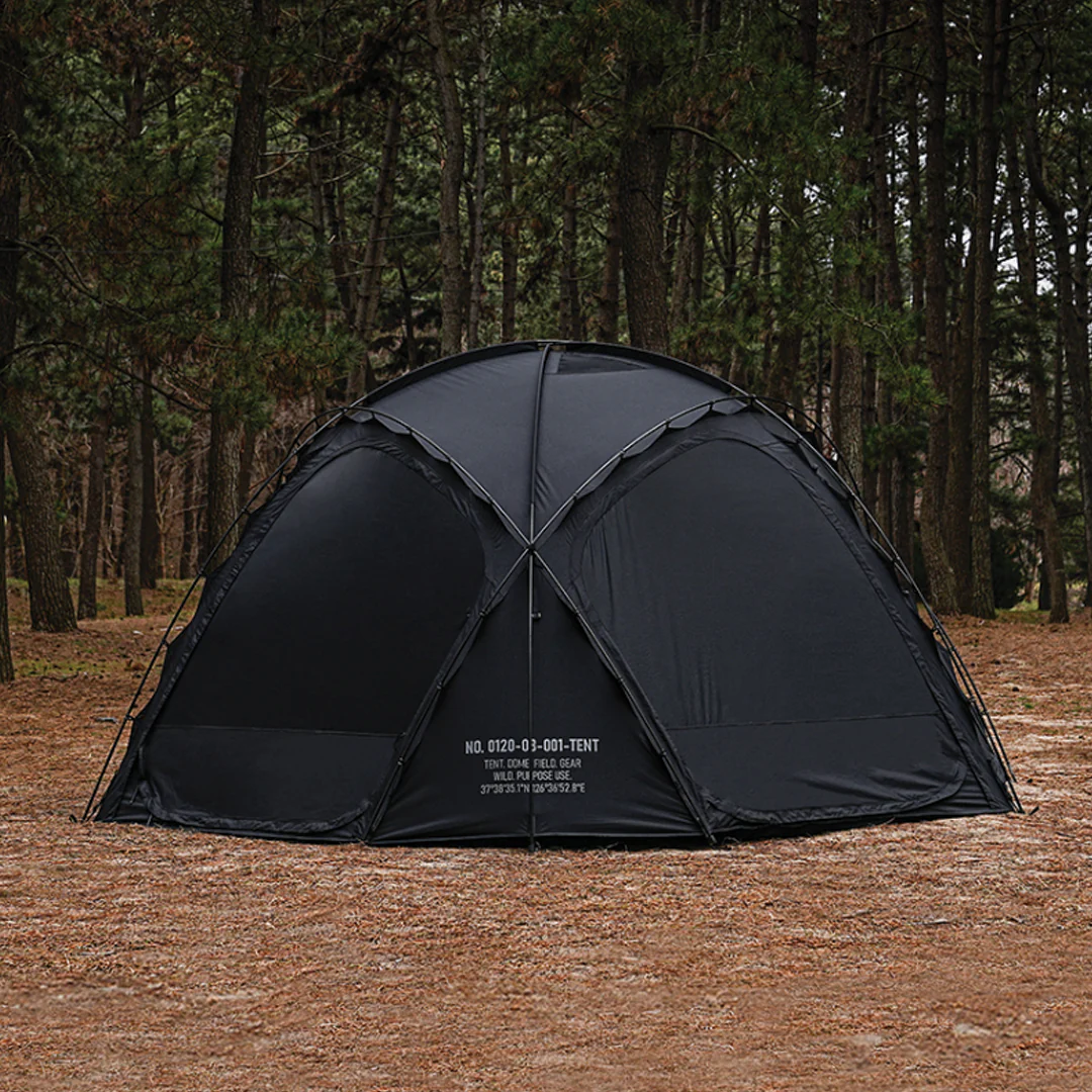 KZM Wild Field Nova Dome Tent + Black SMOG TPU