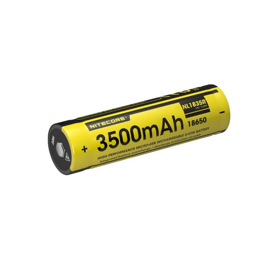 Nitecore 18650 3500mAh 3.6V Type-C Rechargeable Li-ion Battery NL1835R