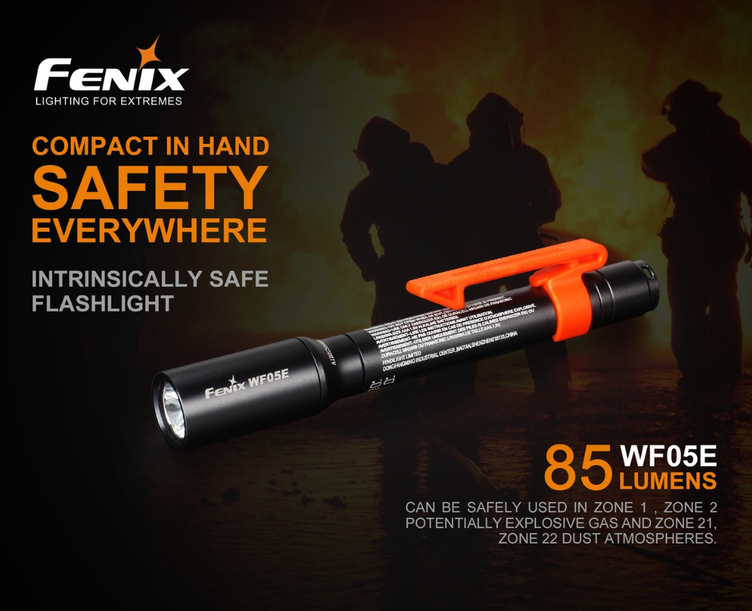 Fenix WF05E Intrinsically Safe CREE XP-G2 NW 85L Flashlight