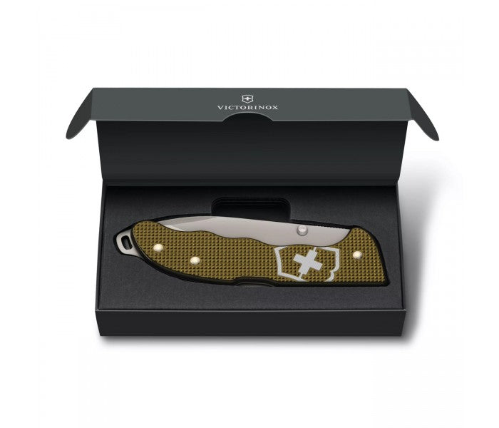 Victorinox Evoke Alox Limited Edition 2024 Terra Brown Folding Knife 0.9415.L24