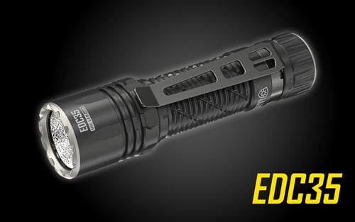 Nitecore EDC35 NiteLab UHi 40 LED MAX LED 5000 Lumens High Performance EDC USB Rechargeable Flashlight