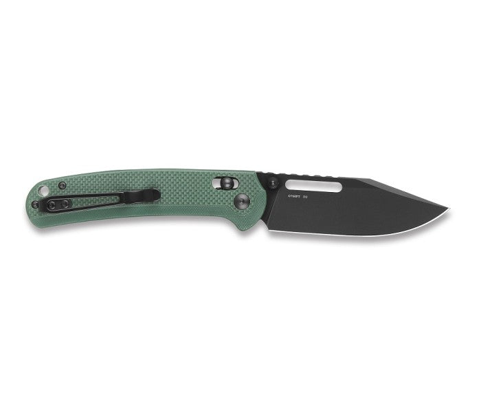 Ganzo G768PT-GB Axis Lock D2 Steel Titanium Coating G10 Folding Knife (Green)