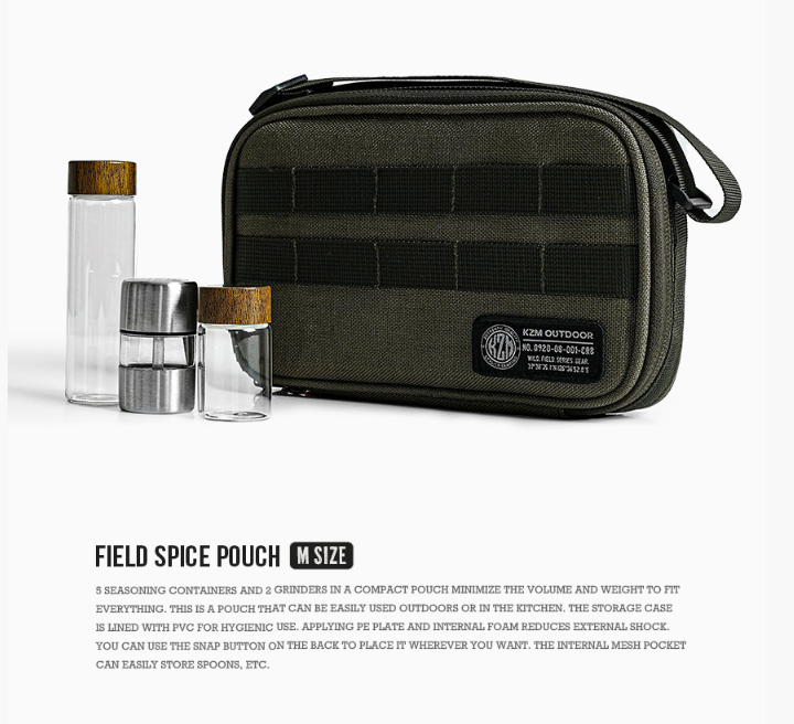 KZM Field Spice Pouch M