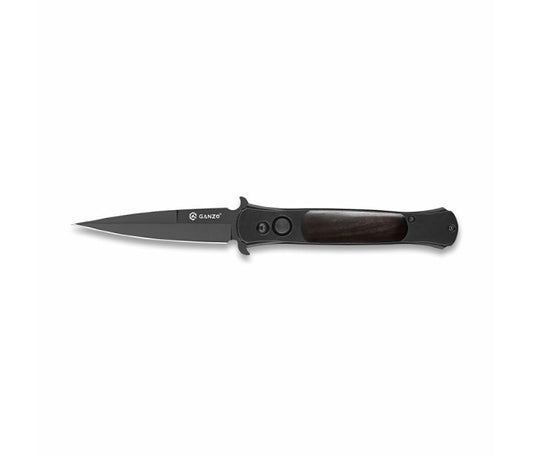 Ganzo G707B Button Lock 440C Spear Point Folding Knife