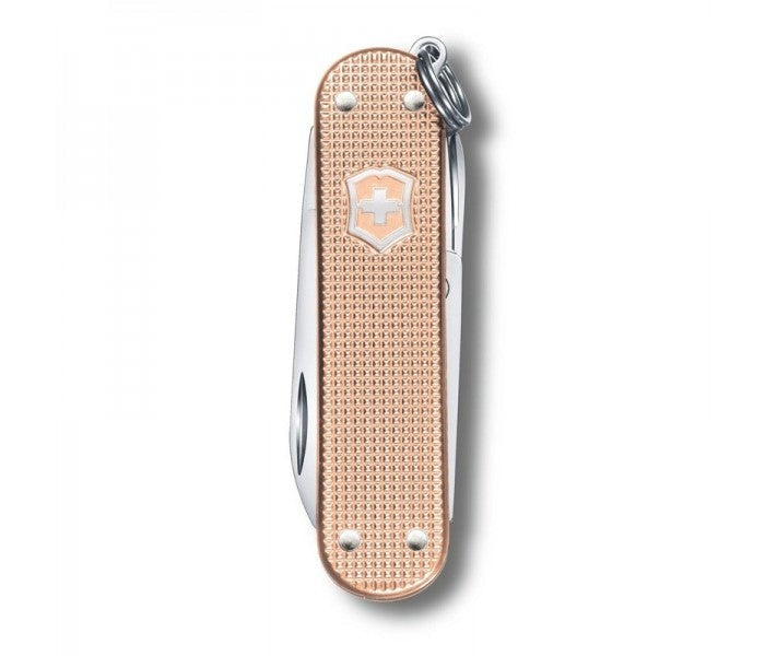 Victorinox Classic Alox Fresh Peach Multitool Pocket Knife 0.6221.202G