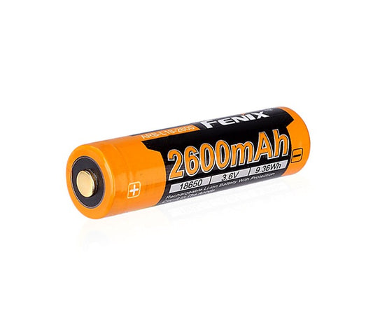 FENIX 18650 3.6V 2600mAh Li-ion Protected Rechargeable Battery (ARB-L18-2600)