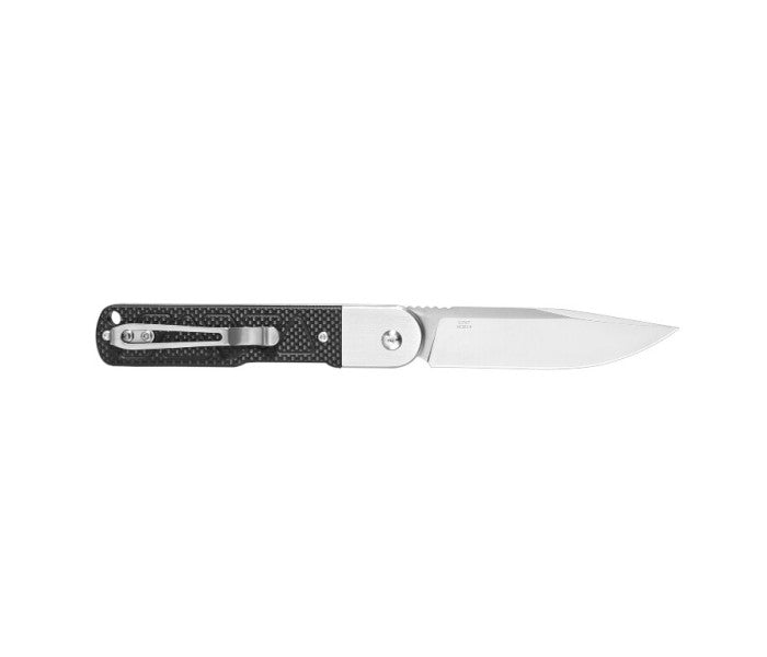 Ganzo G767-BK Button Lock 9Cr14 Stainless Steel G10 Folding Knife (Black)